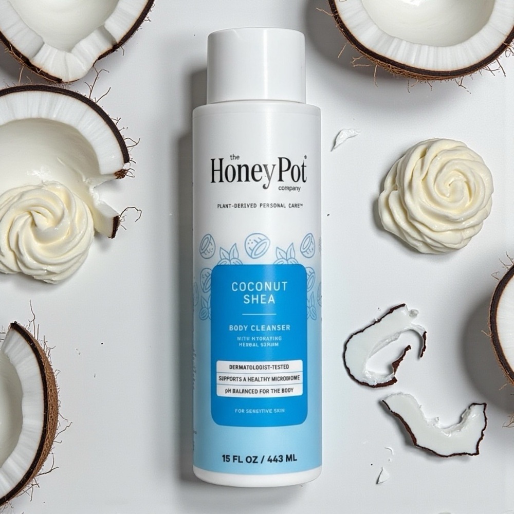 The Honey Pot Coconut Shea Body Cleanser NEW FULL SIZE - Picture 3 of 11